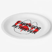 Assiettes En Carton Pare-feu de nom LR (Angle)