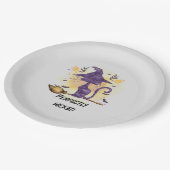 Assiettes En Carton Parfaitement Malin - Chat Sorcière Noire (Angle)