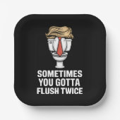 Assiettes En Carton Parfois, Vous Devez Retirer Deux Fois (Recto)