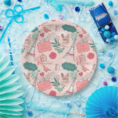 Assiettes En Carton Paris (Fête)