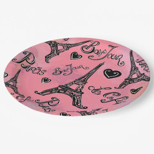 ASSIETTES EN CARTON PARIS (Angle)