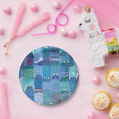 Assiettes En Carton Paris Art (Fête)