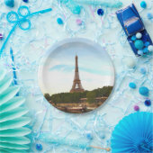 Assiettes En Carton Paris. France. Tour Eiffel. (Fête)