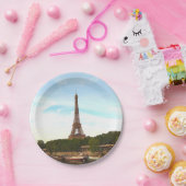 Assiettes En Carton Paris. France. Tour Eiffel. (Fête)