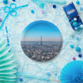 Assiettes En Carton Paris Skyline (Fête)