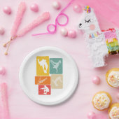 Assiettes En Carton Parkour Freerunner Traceur Retro Freerunning (Fête)