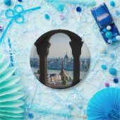 Assiettes En Carton Parlement hongrois et de Budapest (Fête)