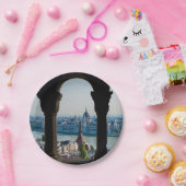 Assiettes En Carton Parlement hongrois et de Budapest (Fête)