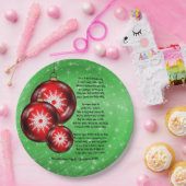 Assiettes En Carton Paroles de Noël Carol Une fois Royal Davids City - (Fête)