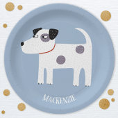 Assiettes En Carton Parson Jack Russell Terrier Dog Personnalisé