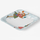 Assiettes En Carton Parti (Angulaire)