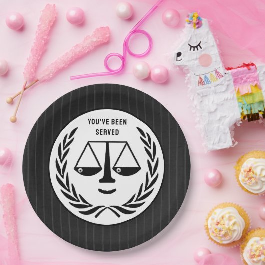 Assiettes En Carton Parti avocat (Fête)