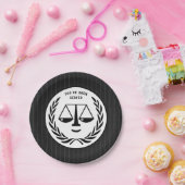 Assiettes En Carton Parti avocat (Fête)