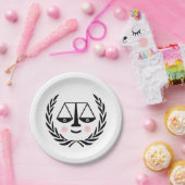 Assiettes En Carton Parti avocat (Fête)