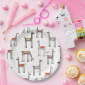 Assiettes En Carton Parti Cute Llama Alpaca (Fête)