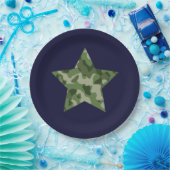 Assiettes En Carton Parti d'anniversaire militaire de l'armée (Fête)