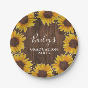 Assiettes En Carton Parti de graduation des Dots Gold Foil de tourneso