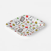 Assiettes En Carton Parti de retraite à thème Médicale (Angulaire)