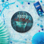 Assiettes En Carton Parti d'Halloween Zombie (Fête)