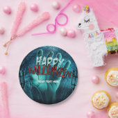 Assiettes En Carton Parti d'Halloween Zombie (Fête)