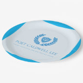 Assiettes En Carton Parti du poète Caldwell Lee (Angle)