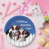 Assiettes En Carton Parti Hanoukka Cows Hamookah (Fête)