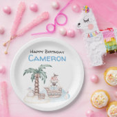 Assiettes En Carton Parti Pirate Illustré (Fête)