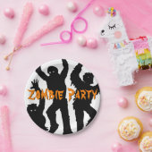 Assiettes En Carton Parti Zombie d'Halloween (Fête)