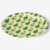 Assiettes En Carton Partie d'avocat 9" plats (Angle)