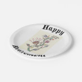 Assiettes En Carton Partie de retraite heureuse (Angle)