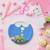 Assiettes En Carton Partie de train (Fête)