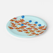 Assiettes En Carton Partie du pool (Angle)