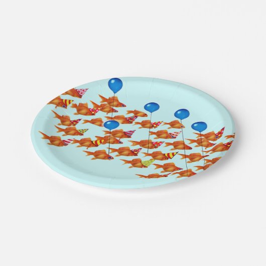 Assiettes En Carton Partie du pool (Angle)