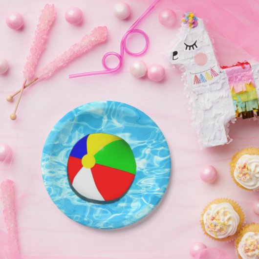 Assiettes En Carton Partie du pool (Fête)
