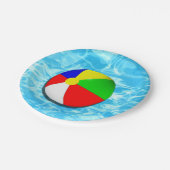 Assiettes En Carton Partie du pool (Angle)