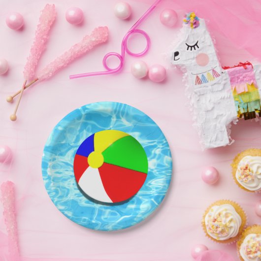 Assiettes En Carton Partie du pool (Fête)