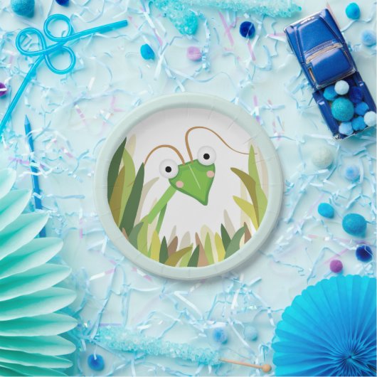 Assiettes En Carton Partie extérieure de plaque à papier d'insecte (Fête)