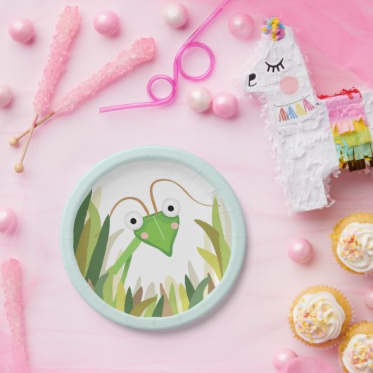 Assiettes En Carton Partie extérieure de plaque à papier d'insecte (Fête)