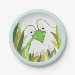 Assiettes En Carton Partie extérieure de plaque à papier d'insecte