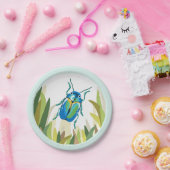 Assiettes En Carton Partie extérieure de plaque à papier d'insecte (Fête)