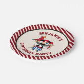 Assiettes En Carton Partie mignonne d'anniversaire de enfant de pirate (Angle)