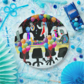 Assiettes En Carton Partie Office (Fête)