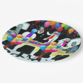 Assiettes En Carton Partie Office (Angle)