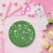 Assiettes En Carton Parties scintillant à fil étincelant - Plaque en p (Fête)