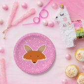 Assiettes En Carton Parties scintillant Fox (Fête)
