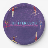 Assiettes En Carton Parties scintillant Leo's - The Ultimate Gymnastic (Devant)