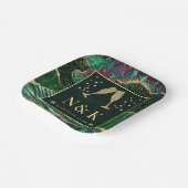 Assiettes En Carton Parties scintillant Poster de animal de la jungle (Angulaire)