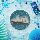 Assiettes En Carton Parties scintillant Titanic Sapphire White Star (Fête)