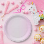 Assiettes En Carton Parties scintillant violette Confetti Faux Foil (Fête)