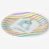 Assiettes En Carton Parties scintillantes faites sur commande (Angle)